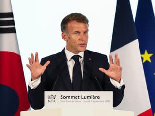 Francúzsky prezident Emmanuel Macron