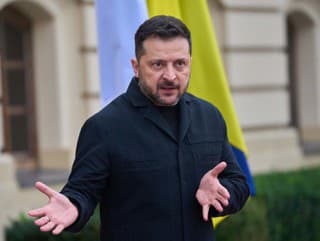 Ukrajinský prezident Volodymyr Zelenskyj.