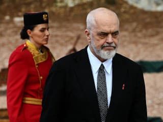 Albánsky premiér Edi Rama.