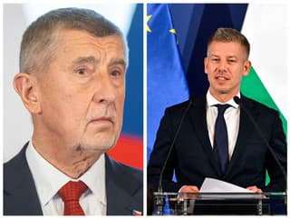 Andrej Babiš a Péter