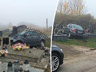 Nebezpečný manéver zakončil za