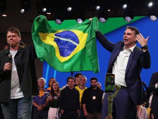 Brazílsky senátor Flavio Bolsonaro