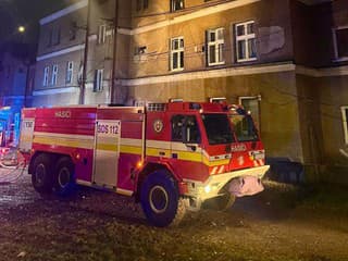 MIMORIADNE Požiar bytu v