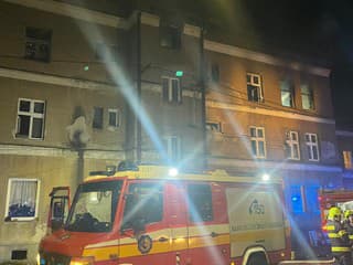 Požiar bytu v Žiline