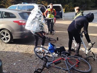 Úraz poľského cyklistu na