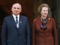 Michail Gorbačov a Margaret Thatcherová