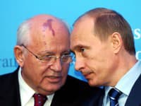 Michail Gorbačov a Vladimir Putin