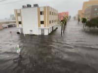 Hurikán Ian, prístav Fort Myers na Floride. 