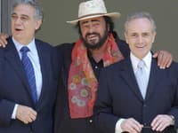 Plácido Domingo, Luciano Pavarotti a José Carreras