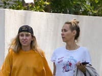 Miley Cyrus so svojou mamou Tish