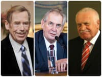 Václav Havel, Miloš Zeman, Václav Klaus