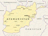 Political map of Afghanistan