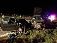 Vodič v okrese Nové Mesto nad Váhom po zrážke so zverou narazil do protiidúceho auta