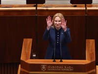 podpredsedníčka Najvyššej rady Ukrajiny Olena Kondratiuková