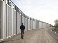 Oceľový plot na hranici Grécka a Turecka