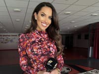 Simona Leskovská ako športová redaktorka