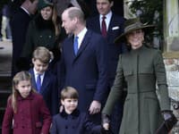 Princ William s manželkou Kate a ich deťmi