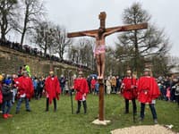 Živá krížová cesta na Veľký piatok v Prešove 