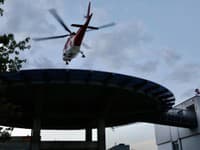 Do nemocnice v Ružinove priviezol vrtuľník zranených z bane v Novákoch