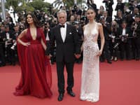 Michael Douglas s manželkou Catherine Zeta-Jones a dcérou Carys