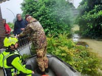 EmiliaRomagna/Marche povodne evakuácia Maltempo