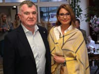 Premiéry sa zúčastnila aj Danica Nejedlá s manželom Alexandrom