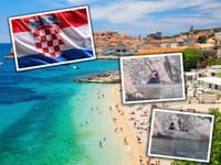 Nahá turistka v Chorvátsku predvádzala šokujúcu šou: Plávajúci ľudia len vyvaľovali oči...