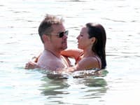 Matt Damon s manželkou Lucianou