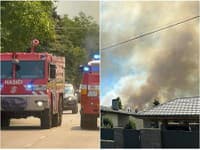 V okolí Bratislavy vypukol rozsiahly požiar