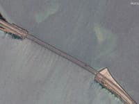 Poškodený Krymský most