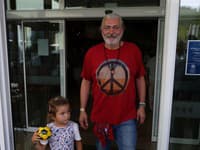 Daniel Hůlka s dcérou Rozárkou