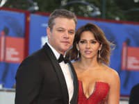 Matt Damon a Luciana Barroso 