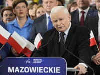 Predseda strany Právo a spravodlivosť Jaroslaw Kaczynski