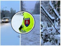 Bratislava hlási snehovú kalamitu a prihlásila sa aj polícia.