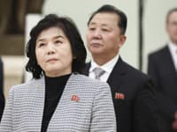 Ministerka zahraničných vecí KĽDR Čche Son-hui 