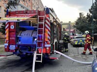 Požiar v jednom z bytov v Petržalke