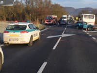 Vážna dopravná nehoda v obci Bystré