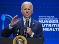 Americký prezident Joe Biden reční na Kongrese o hlade, výžive a zdraví v Bielom dome vo Washingtone