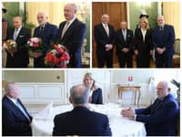 V Prezidentskom paláci sa uskutočnil tradičný novoročný obed prezidentov SR