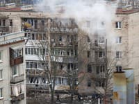Bytový dom v Petrohrade zasiahol zrejme dron