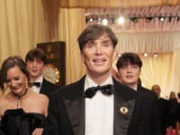 Cillian Murphy s manželkou Yvonne a synmi Malachym and Aranom