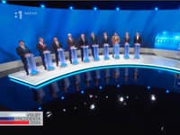 Prezidentská debata na RTVS. 