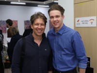 Martin Kaprálik so synom Michalom