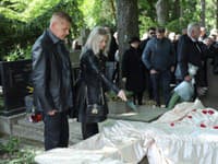 Pohreb Dušana Grúňa