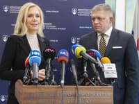 Denisa Saková a Róbert Fico