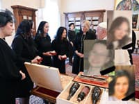 Mamy Lucie († 17), Katky († 17) a Sofie († 18) sa stretli s pápežom: Slová plné sĺz, doniesli mu dar