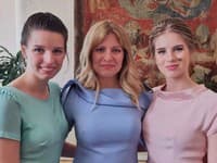 Zuzana Čaputová s dcérami