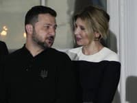 Volodymyr Zelenskyj a Olena Zelenska 