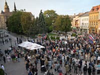 Občiansky protest na podporu Kultúrneho štrajku v Košiciach