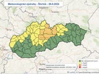 Meteorológovia varujú pred vetrom